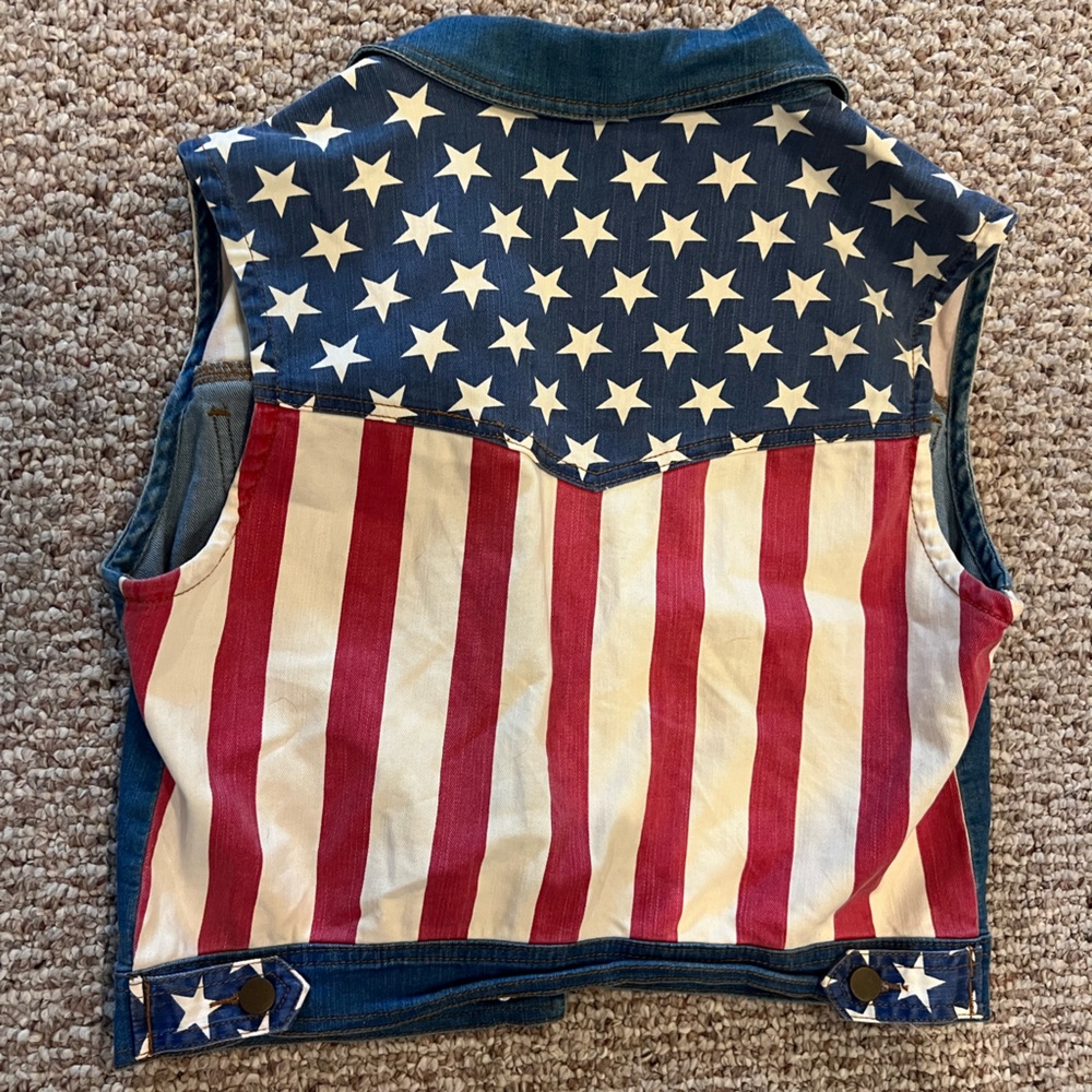 American Flag Vest